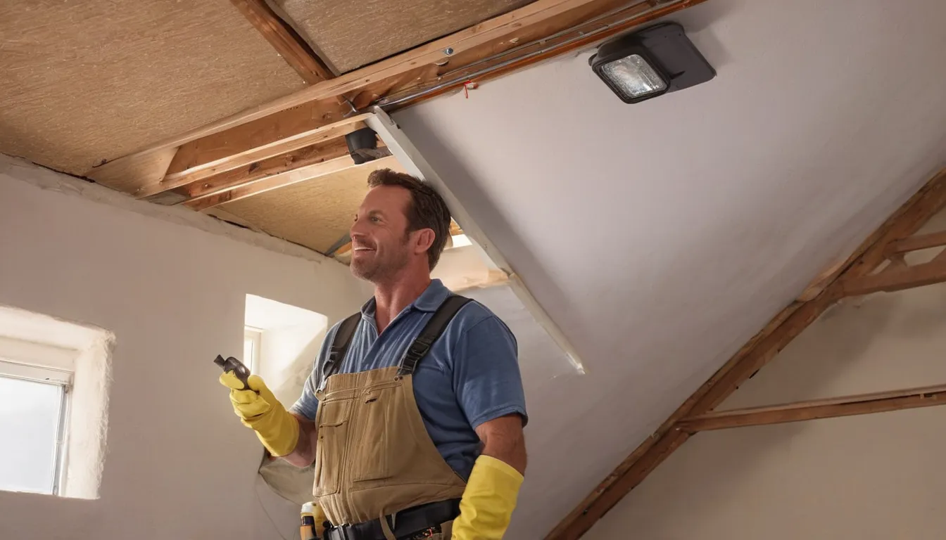 Friendly local provider inspecting an attic for rodent and wildlife entry points in a Duncan home